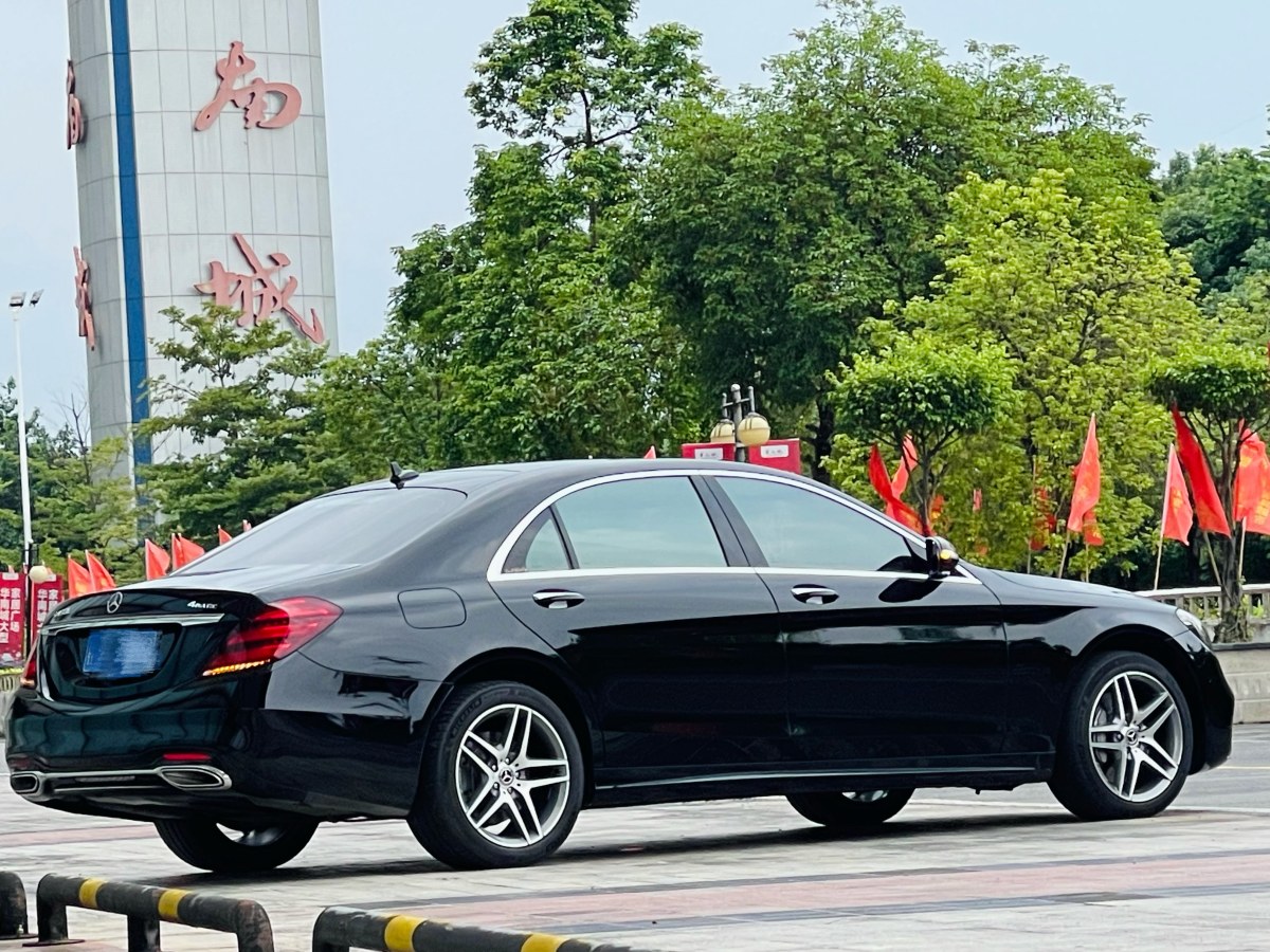 2018年5月奔馳 奔馳S級(jí)  2023款 改款 S 450 L 4MATIC