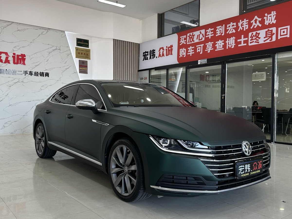 大眾 一汽-大眾CC  2019款 380TSI 曜顏版圖片