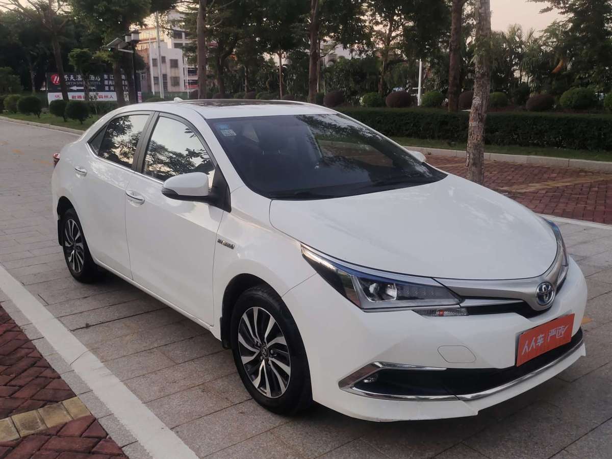 豐田 卡羅拉 2017款 改款雙擎 1.8l e-cvt領先版圖片