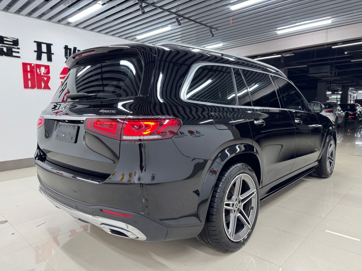 奔馳 奔馳GLS  2022款 改款二 GLS 450 4MATIC 時(shí)尚型圖片