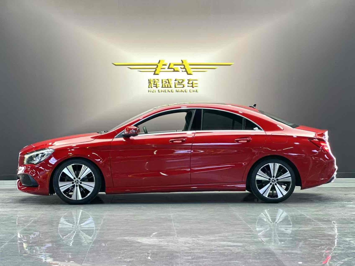 2017年7月奔馳 奔馳CLA級  2018款 CLA 200 時尚型