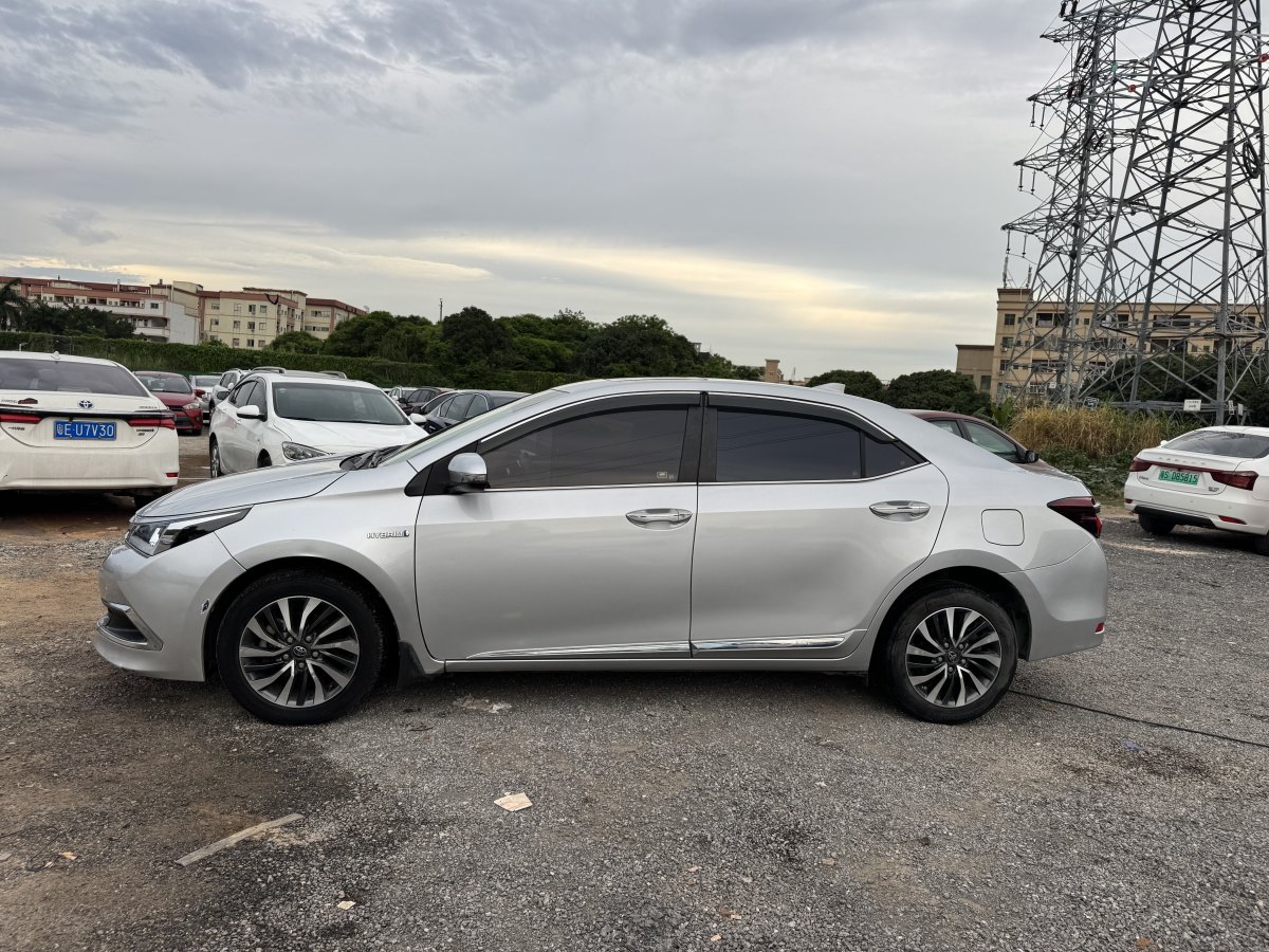豐田 卡羅拉  2017款 改款雙擎 1.8L E-CVT精英版圖片