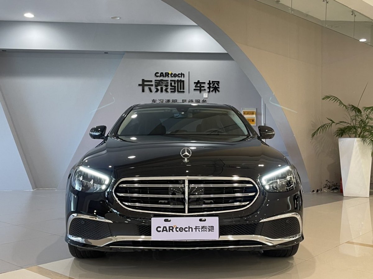 奔馳 奔馳E級  2023款 改款 E 300 L 時尚型圖片