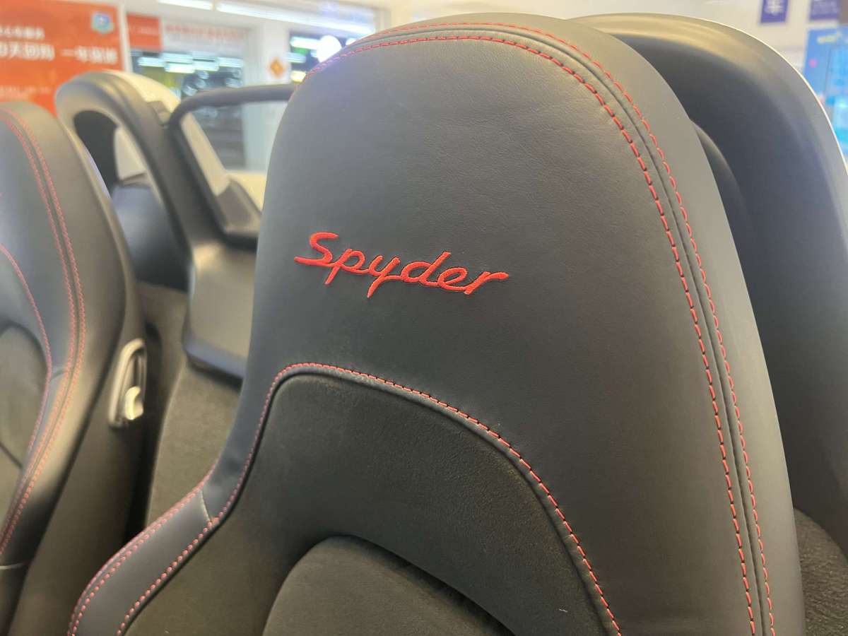 2022年6月保时捷 718  2022款 Spyder 2.0T