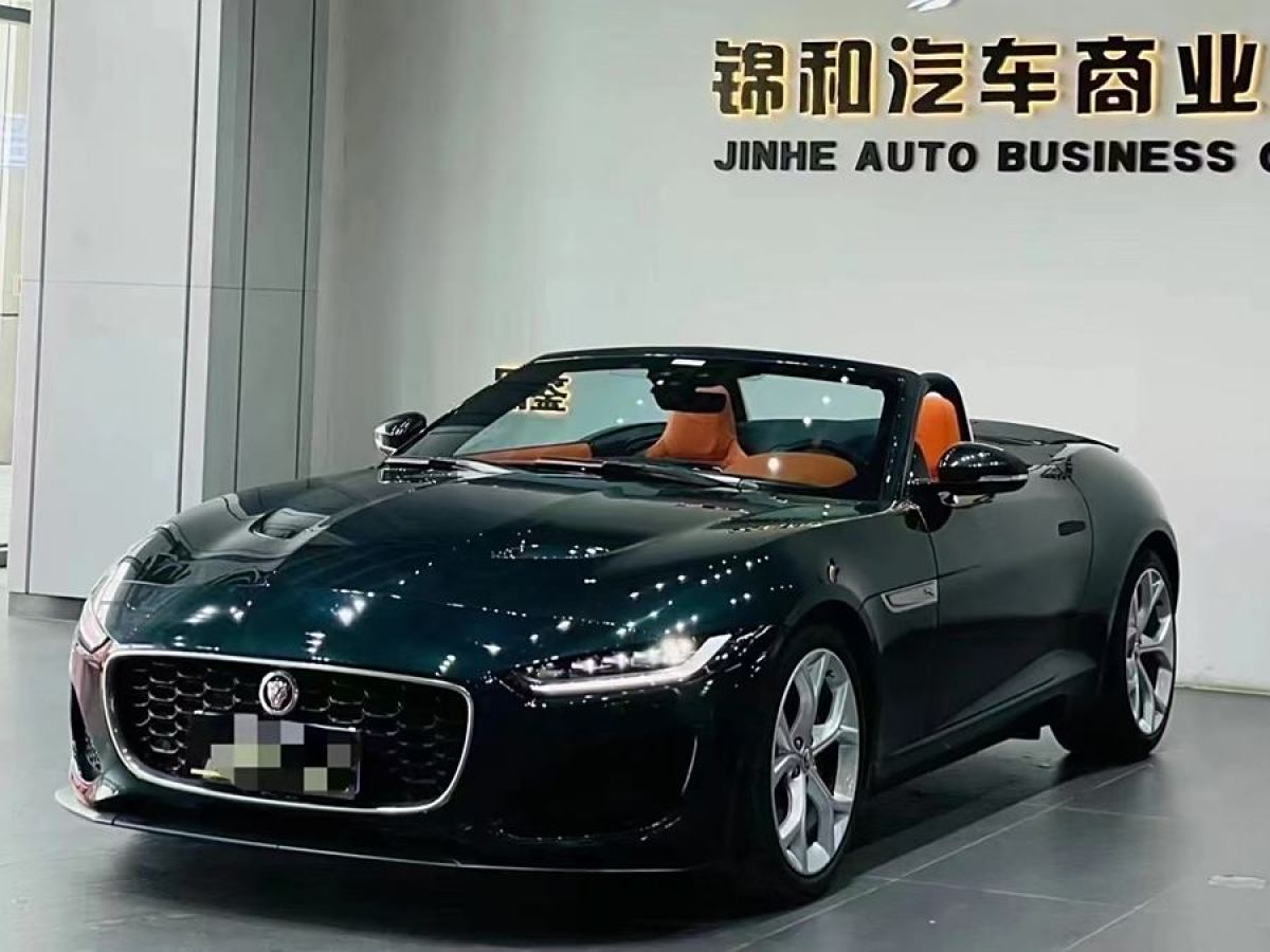 捷豹 F-TYPE  2023款 P300 敞篷版 R-DYNAMIC BLACK圖片