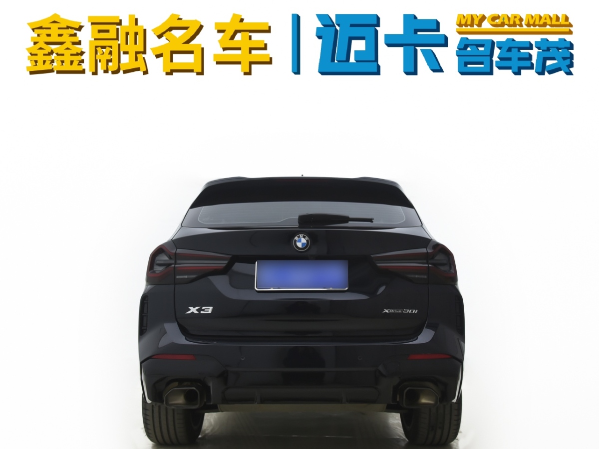 寶馬 寶馬X3  2023款 改款 xDrive30i 領(lǐng)先型 M曜夜套裝圖片