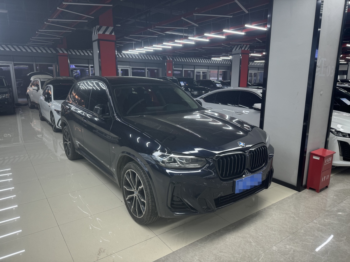 寶馬 寶馬X3  2022款 xDrive30i 領(lǐng)先型 M曜夜套裝圖片