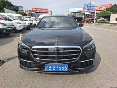 2022年7月 奔馳 奔馳S級(進(jìn)口) 改款 S 400 L 商務(wù)型圖片