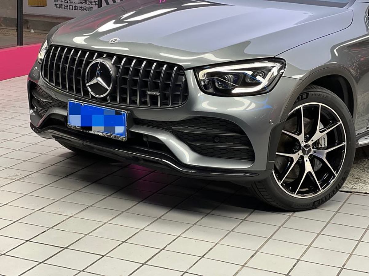 奔馳 奔馳GLC轎跑 AMG  2020款 AMG GLC 43 4MATIC 轎跑SUV圖片