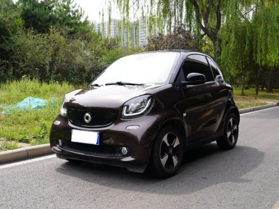 2018年3月 smart fortwo 1.0L 52千瓦巧克力特別版圖片
