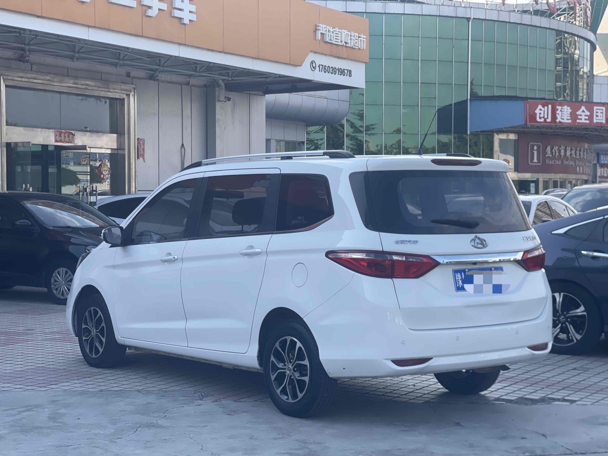 2017年9月長(zhǎng)安歐尚 歐尚EV  2019款 A600 EV 6座