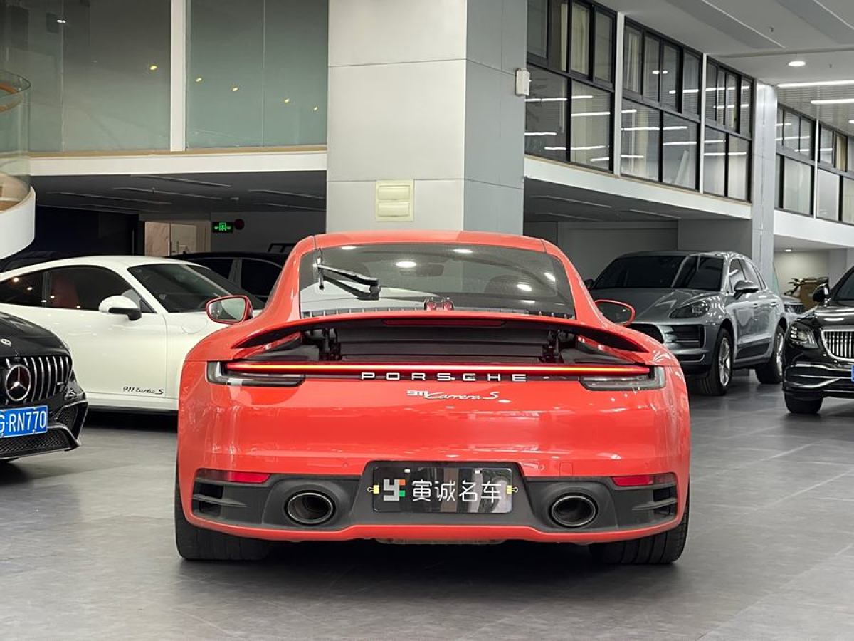 2020年1月保時捷 911  2020款 Carrera 3.0T