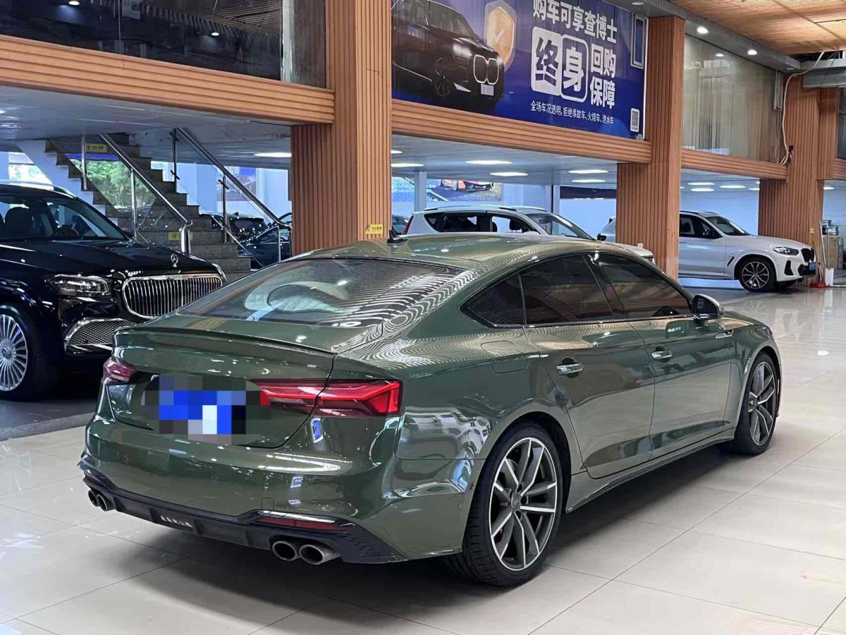 2022年1月奧迪 奧迪S5  2022款 S5 3.0T Sportback