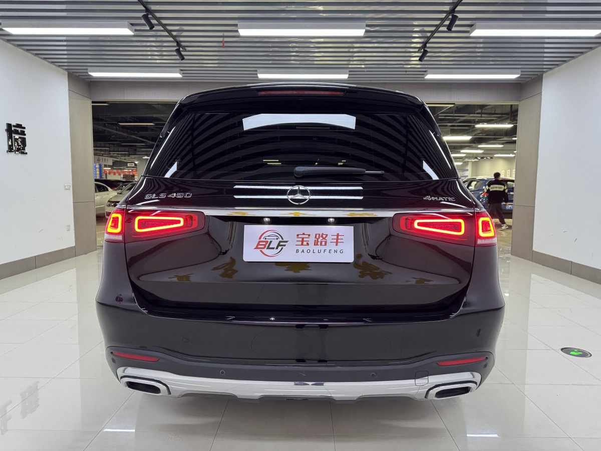 奔馳 奔馳GLS  2021款 改款 GLS 450 4MATIC 時(shí)尚型圖片