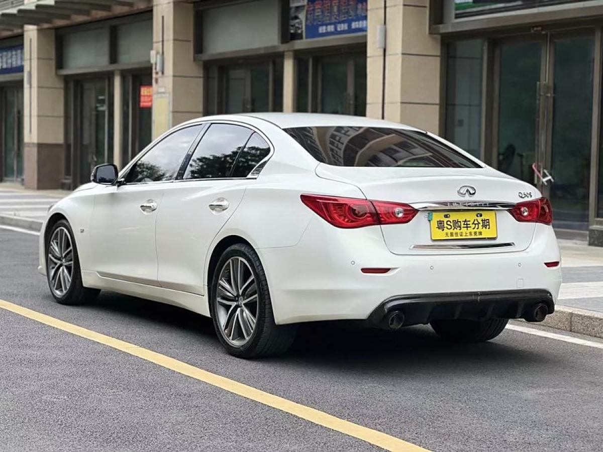 2017年3月英菲尼迪 Q50  2014款 3.7L 豪華運動版