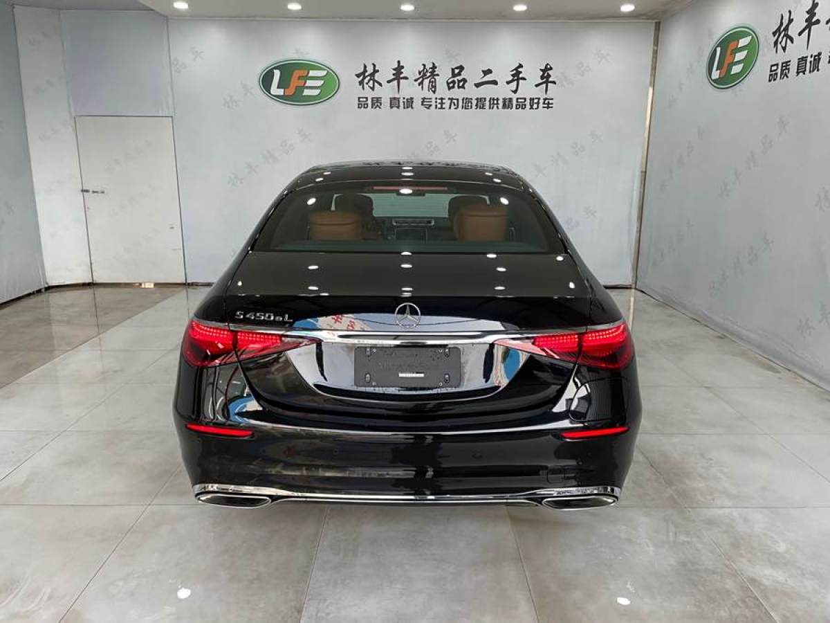 奔馳 奔馳S級新能源  2023款 改款 S 450 e L 插電式混合動力轎車圖片