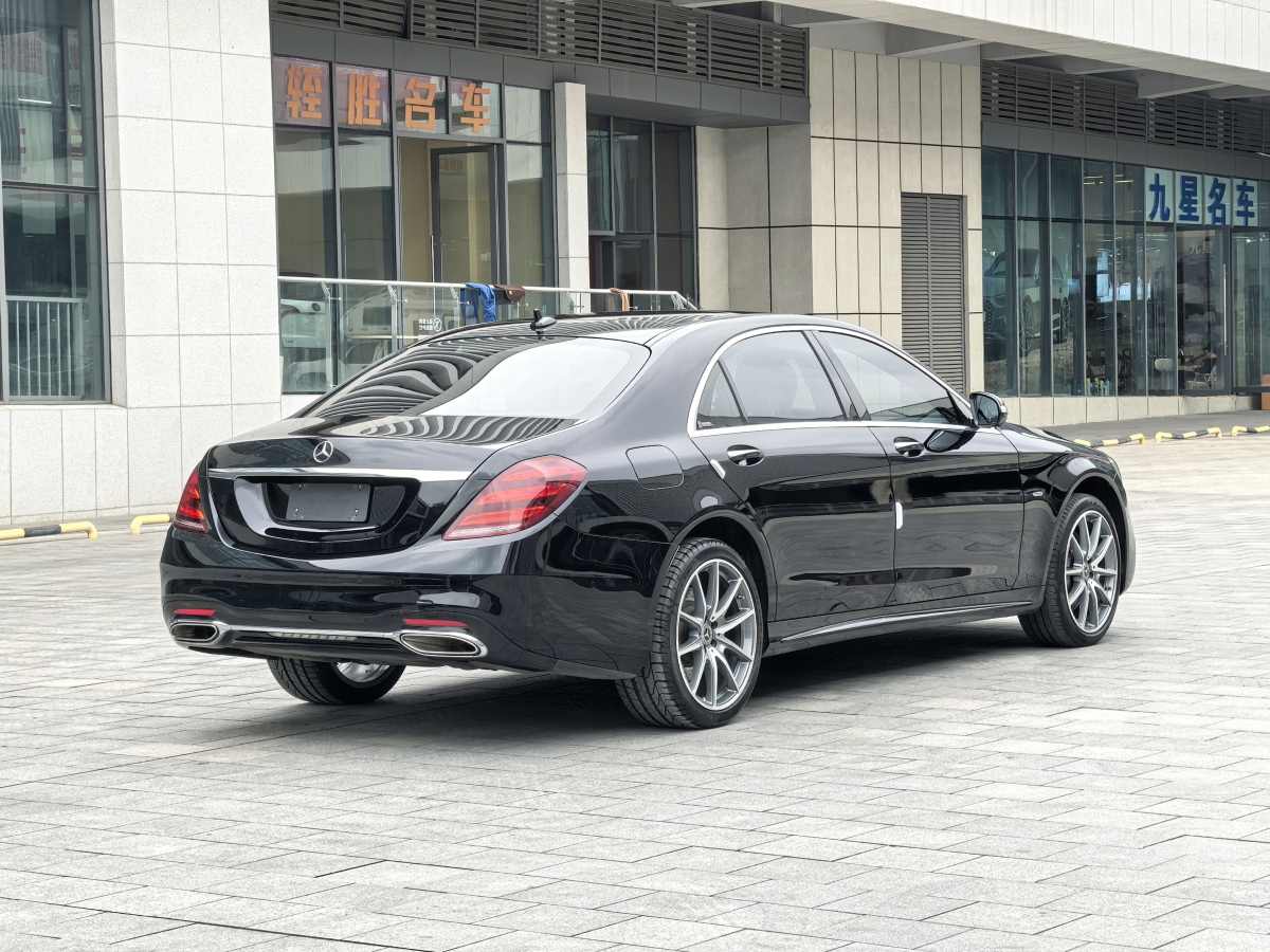 2020年4月奔馳 奔馳S級(jí)  2019款 S 450 L 4MATIC 臻藏版