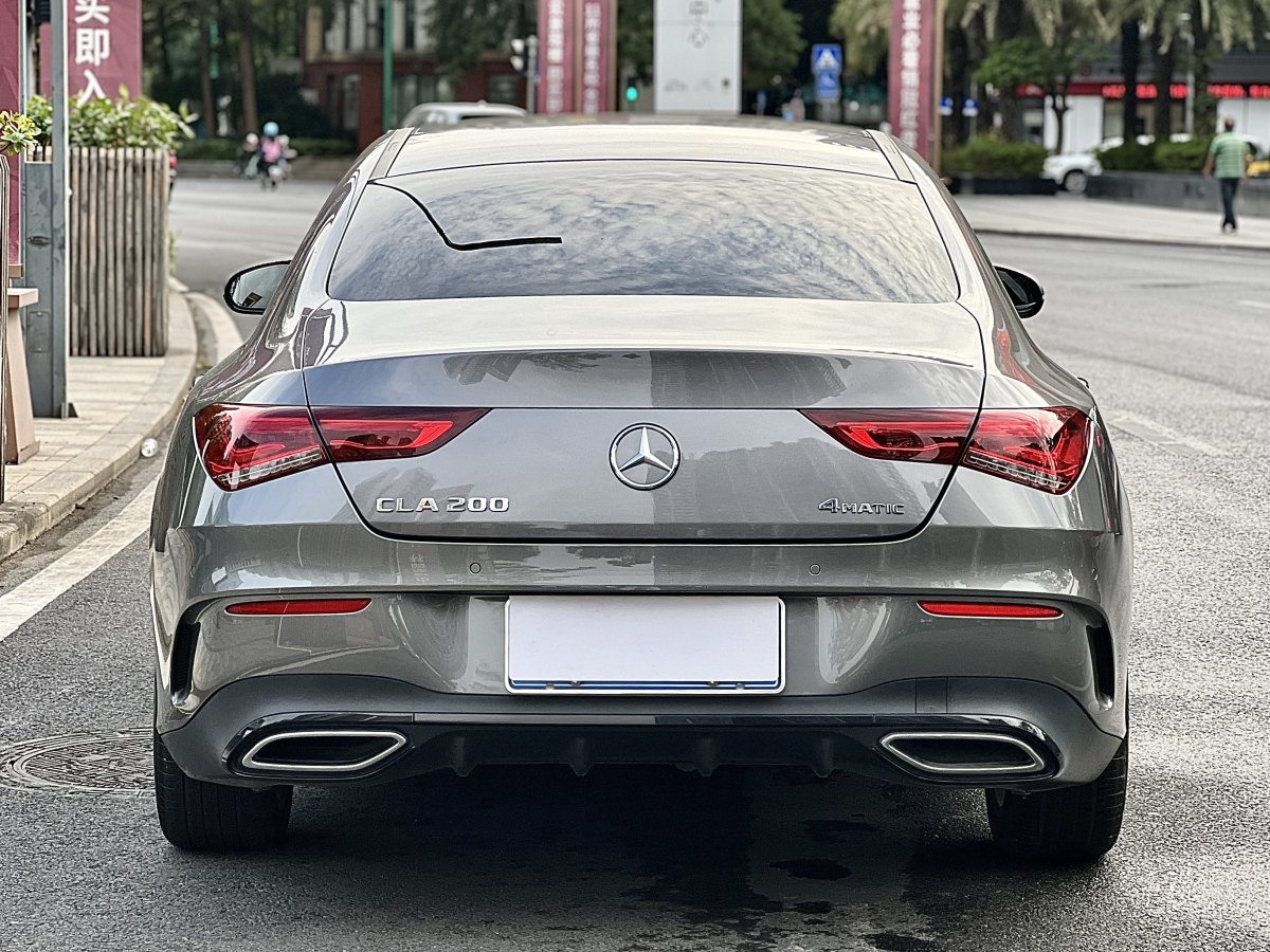 2021年9月奔馳 奔馳CLA級  2021款 CLA 200 4MATIC