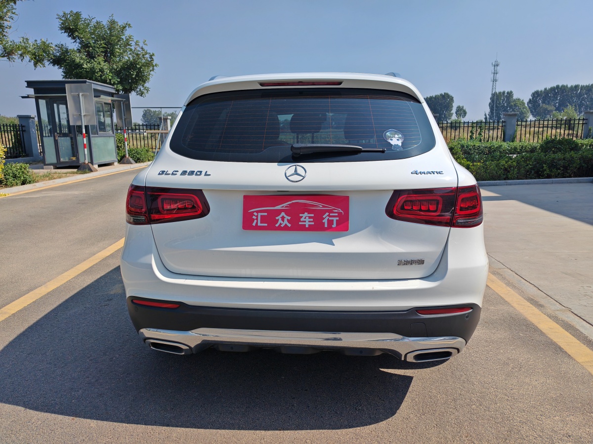 2021年2月奔馳 奔馳GLC  2021款 GLC 260 L 4MATIC 動感型