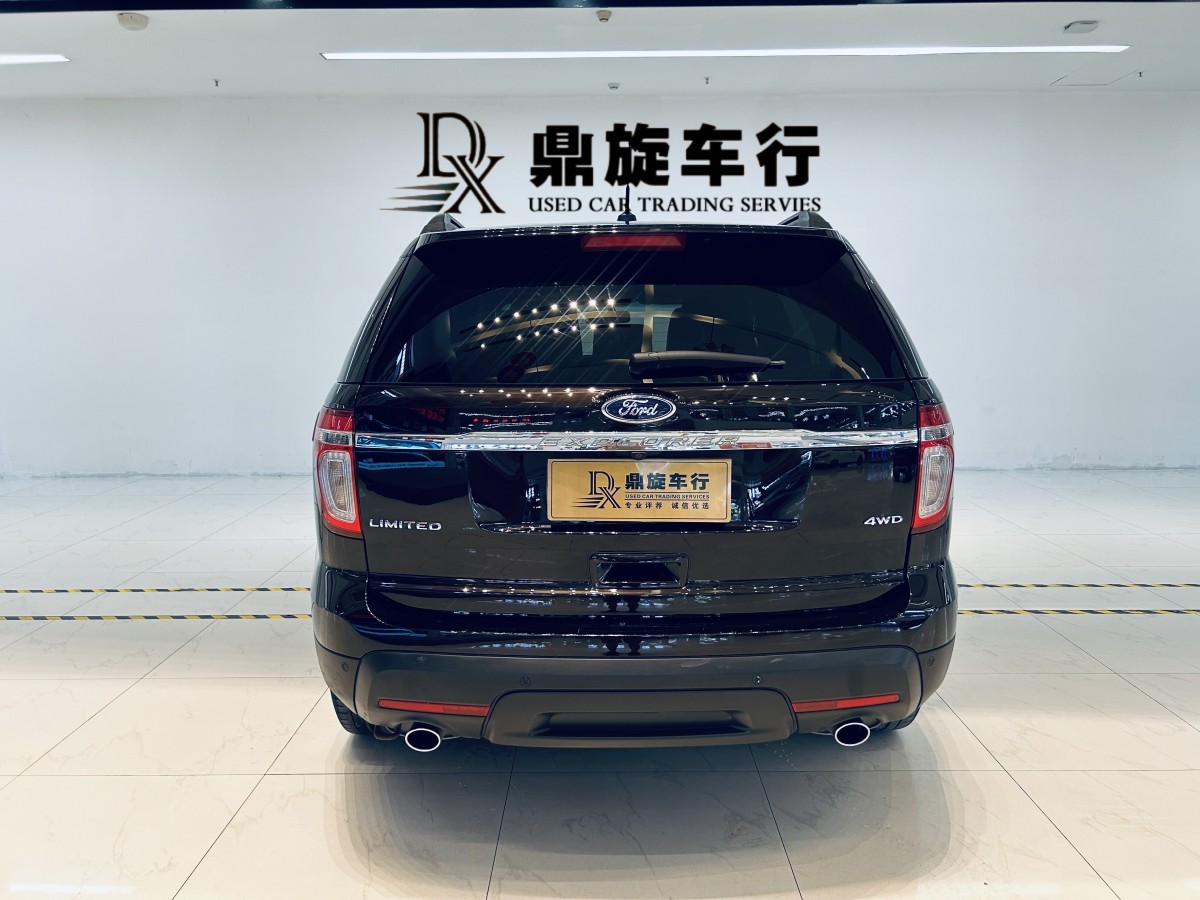 2013年9月福特 探險(xiǎn)者  2013款 3.5L 尊享型