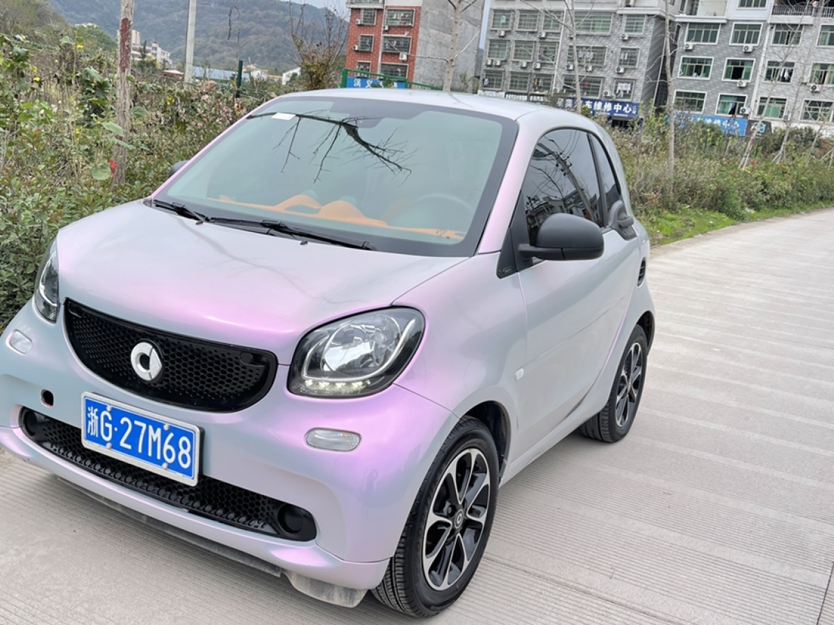 smart fortwo  2017款 1.0L 52千瓦硬頂摯愛特別版圖片