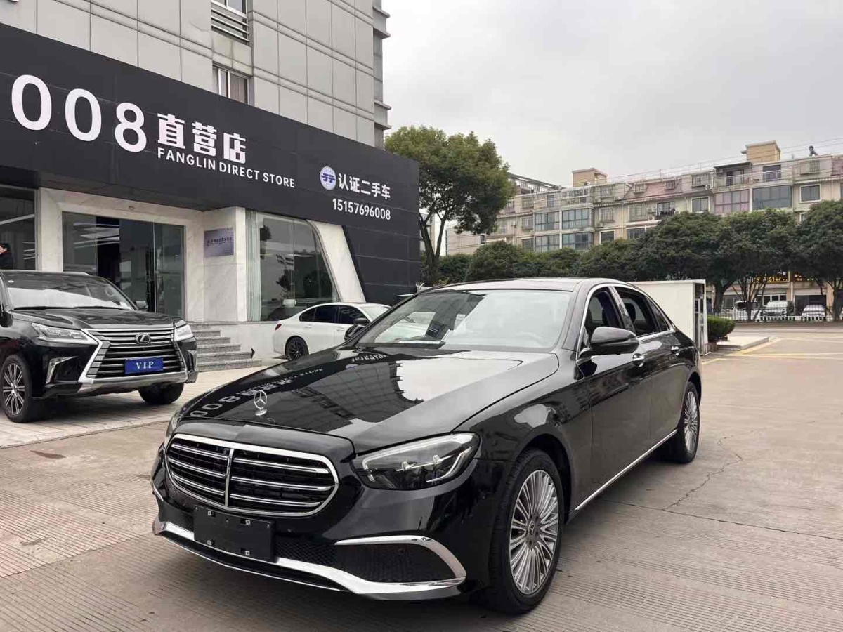 奔馳 奔馳E級  2021款 改款 E 300 L 時尚型圖片