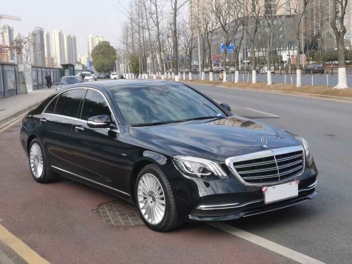 奔馳 奔馳S級  2020款 S 450 L 4MATIC 臻藏版圖片