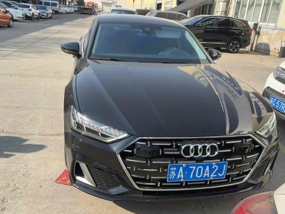  奧迪A7L 2024款 45TFSI quattro S-line 見遠型 流晶套裝 圖片