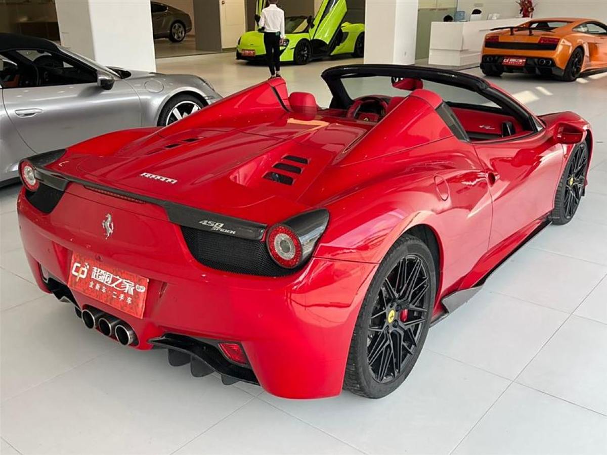 2015年6月法拉利 458  2013款 4.5L Spider