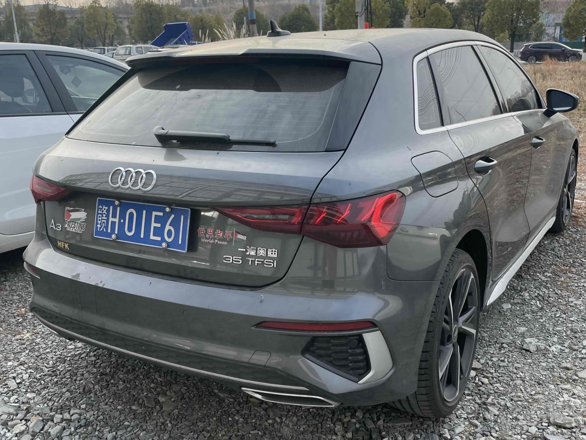 奧迪 奧迪A3  2022款 Sportback 35 TFSI 時尚運動型圖片