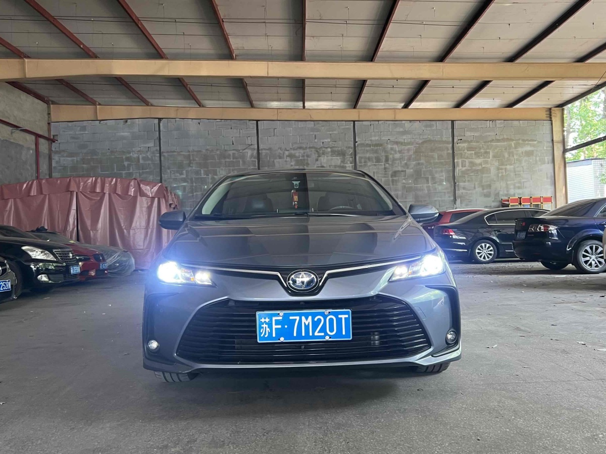 豐田 卡羅拉  2021款 雙擎 1.8L E-CVT精英版圖片