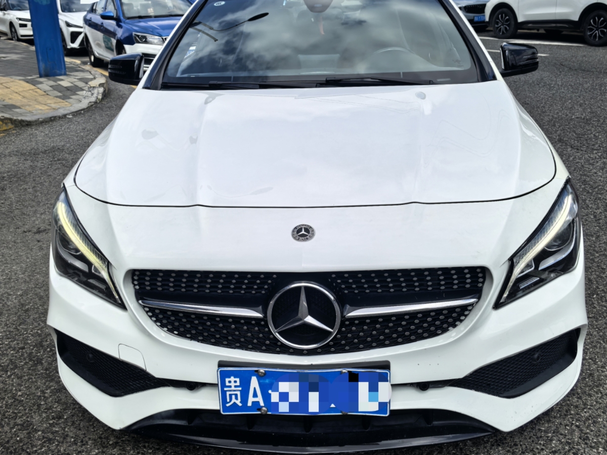 2018年4月奔馳 奔馳CLA級  2018款 CLA 220 4MATIC