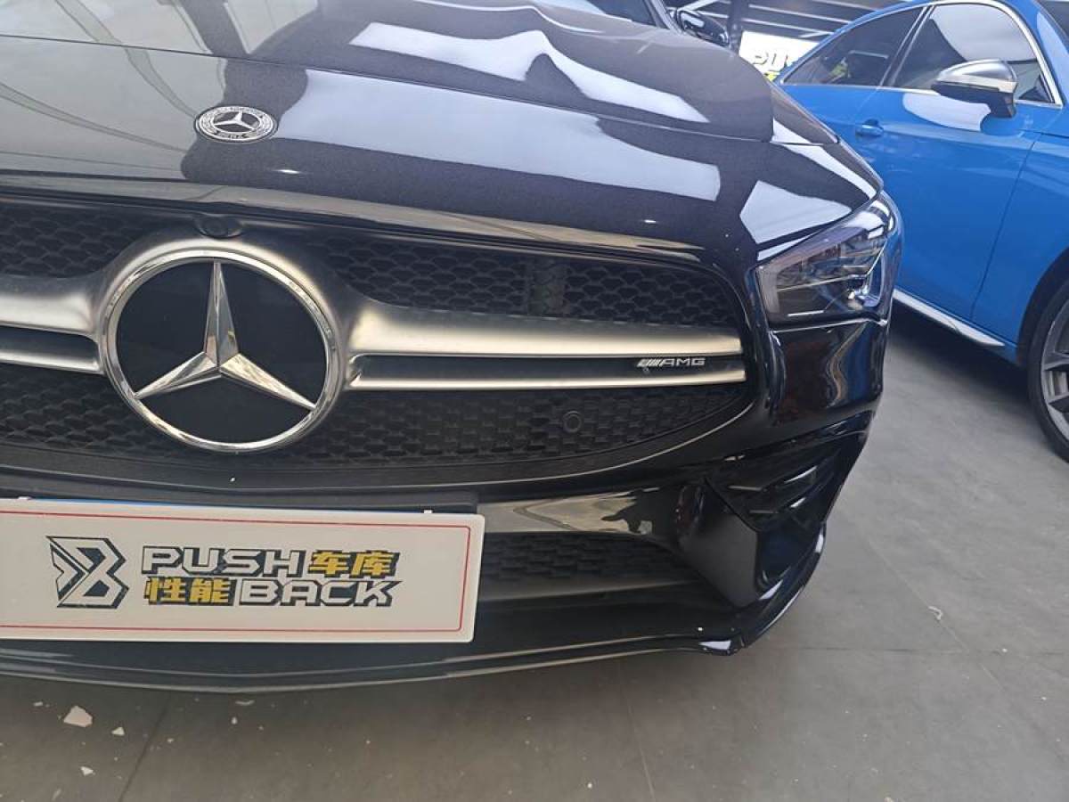 奔馳 奔馳CLA級AMG  2022款 AMG CLA 35 4MATIC 55周年紀(jì)念版圖片