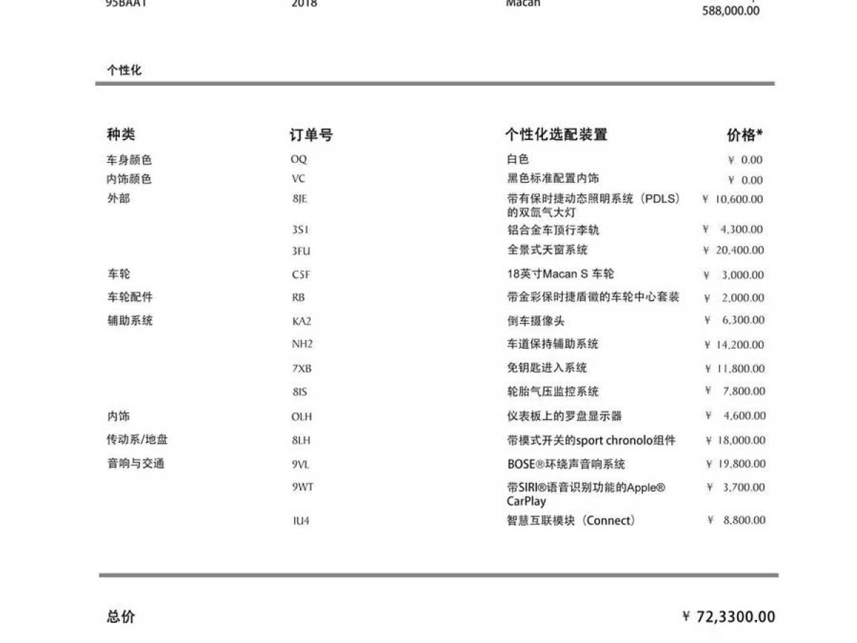 保時捷 Macan  2017款 Macan 2.0T圖片