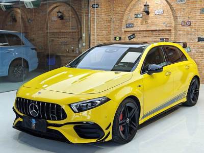 2021年4月 奔馳 奔馳A級AMG 改款 AMG A 45 S 4MATIC+ 先型特別版圖片