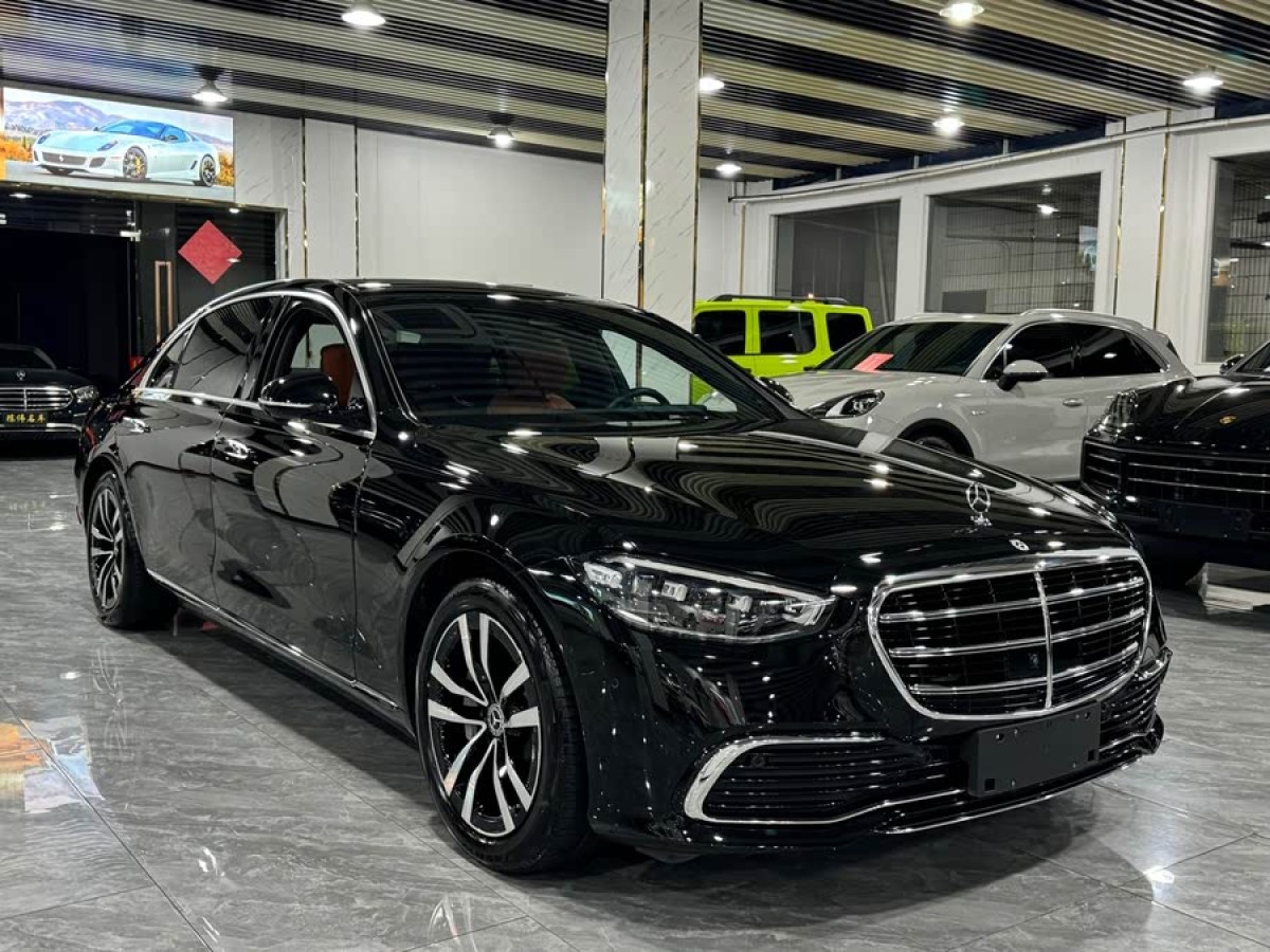奔馳 奔馳S級  2022款 改款 S 400 L 豪華型圖片