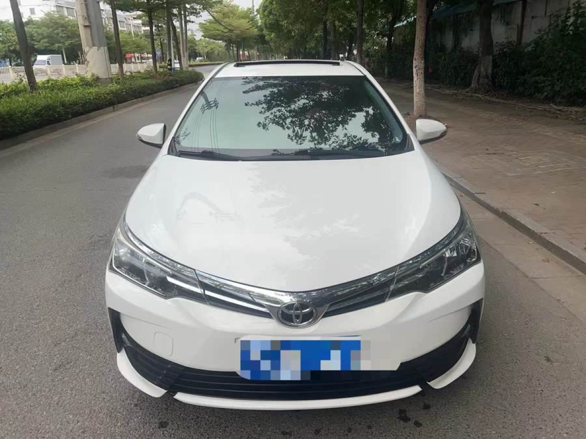 豐田 卡羅拉  2017款 改款 1.2T S-CVT GL-i圖片