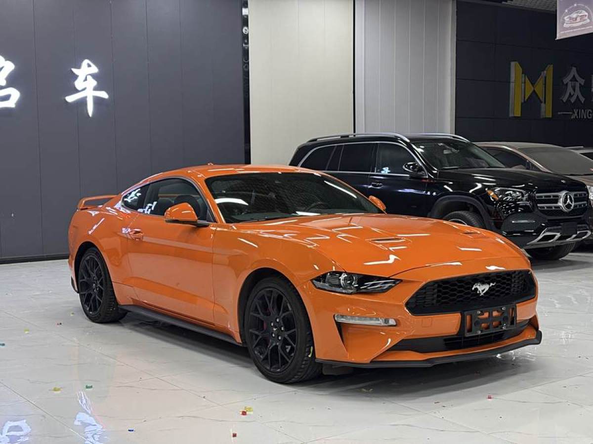 福特 Mustang  2021款 2.3L EcoBoost 黑曜魅影特別版圖片