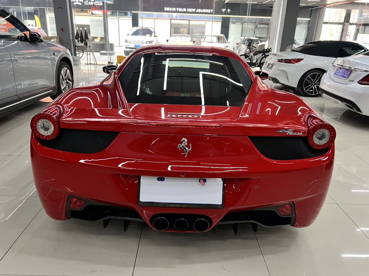 法拉利 458  2012款 4.5L Italia 中国限量版图片