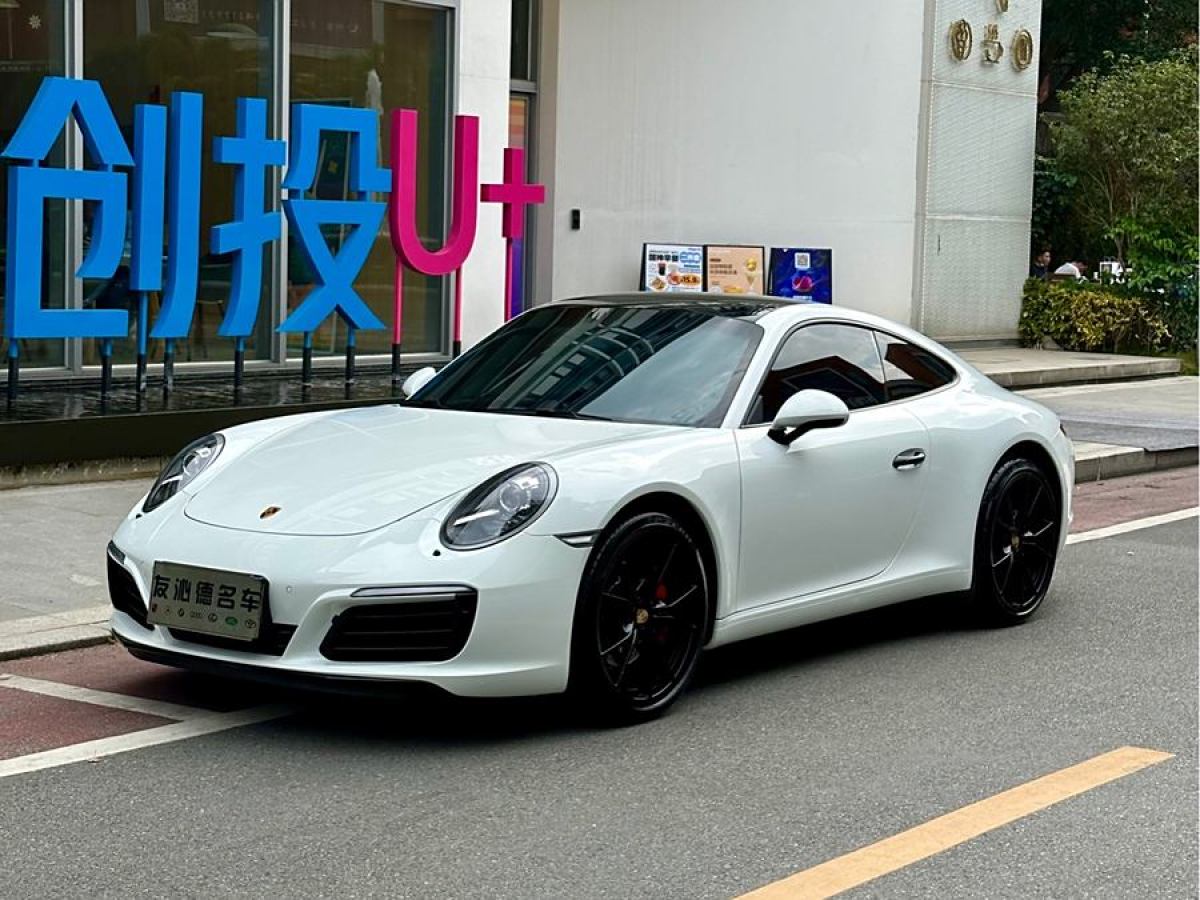 2019年3月保時(shí)捷 911  2016款 Carrera 3.0T