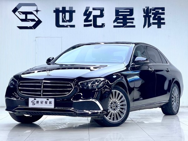 奔驰 奔驰E级  2021款 改款 E 300 L 豪华型