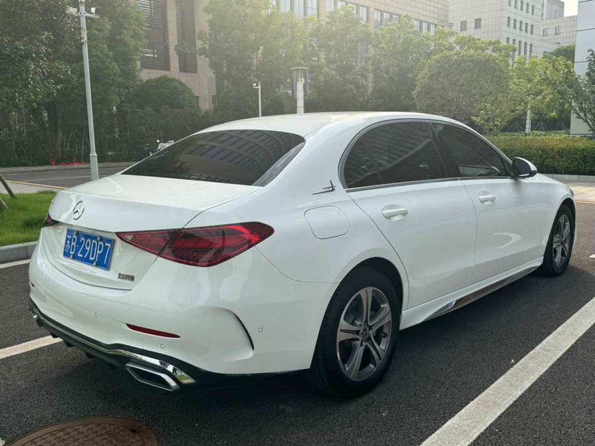 奔馳 奔馳C級  2021款 C 200 L 時尚型運動版圖片