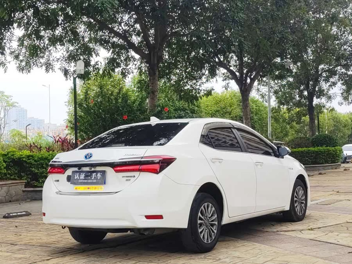 豐田 卡羅拉  2017款 改款雙擎 1.8L E-CVT先鋒版圖片