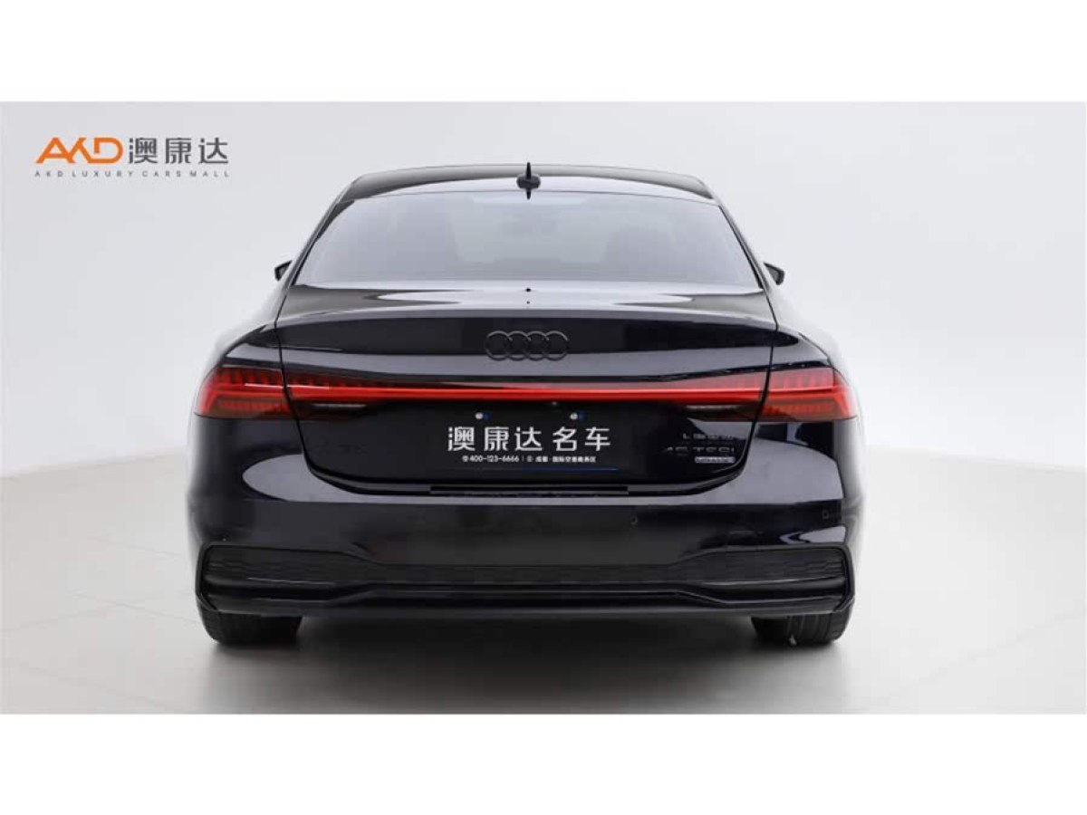 奧迪 奧迪A7L  2023款 45 TFSI quattro S-line 黑武士版圖片