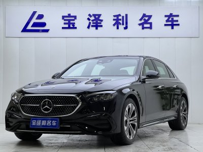 2024年10月 奔驰 奔驰E级 改款 E 300 L 时尚运动型图片