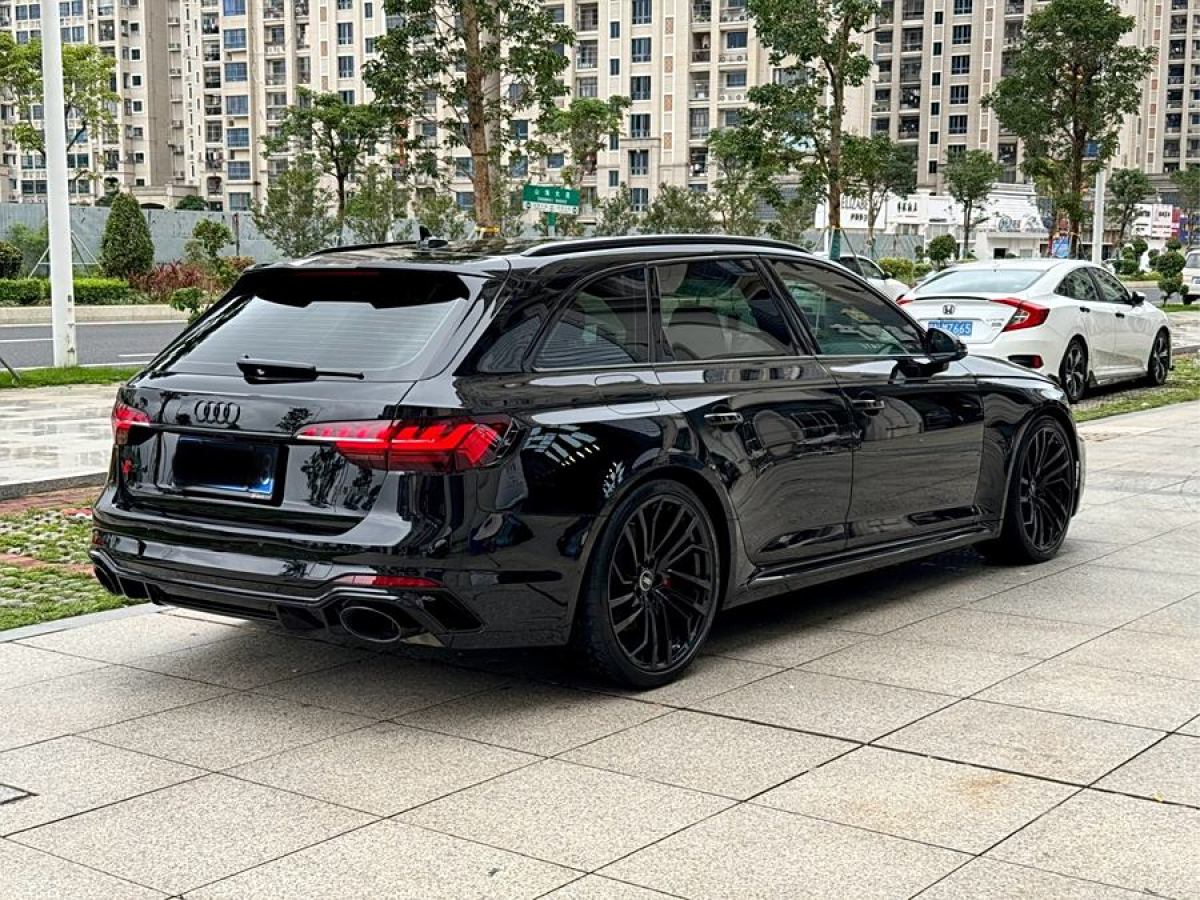 奧迪 奧迪RS 4  2022款 RS4 Avant 黑曜版圖片