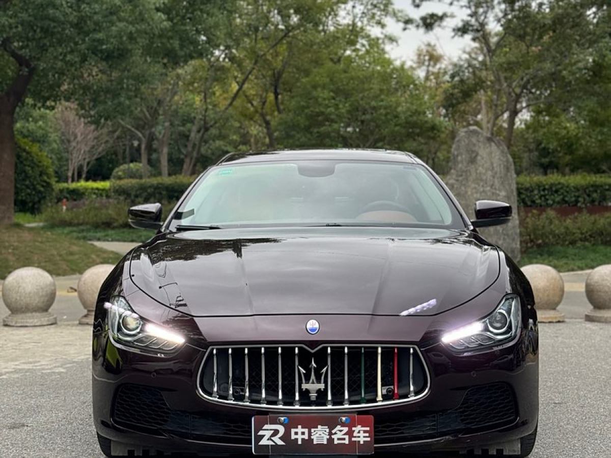 瑪莎拉蒂 Ghibli  2017款 3.0T 標(biāo)準(zhǔn)版圖片