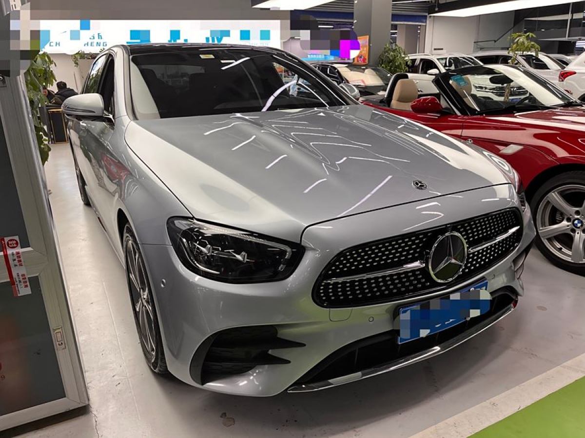 奔馳 奔馳E級  2021款 改款 E 300 L 豪華型圖片