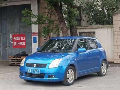 2009年6月 铃木 雨燕 晴蓝 1.3L 自动炫乐版图片