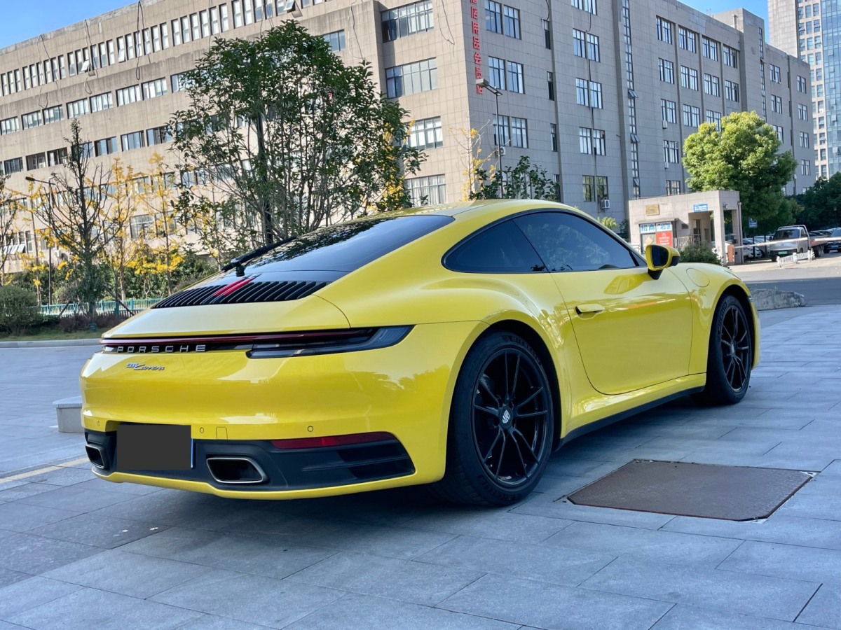 2021年8月保時捷 911  2020款 Carrera 3.0T